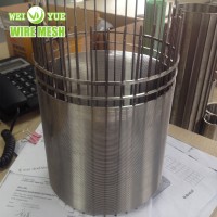 Stainless Steel Wedge Wire Screen Tube for Drilling Construction