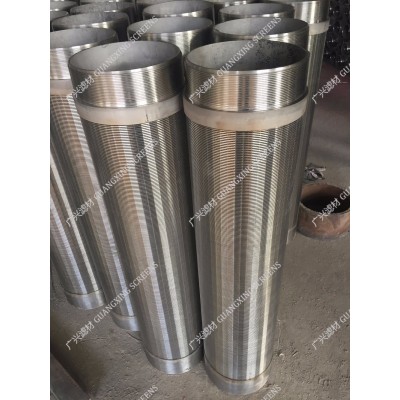 Stainless Steel Water Well Filter Screen Wire Filter Tube